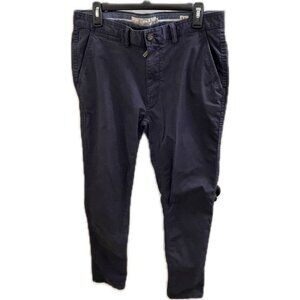 FatFace Heyshott Slim Chinos W34 Long Navy  (33x32)